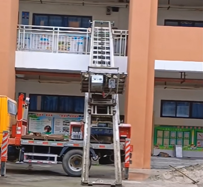 云梯上料案例展示